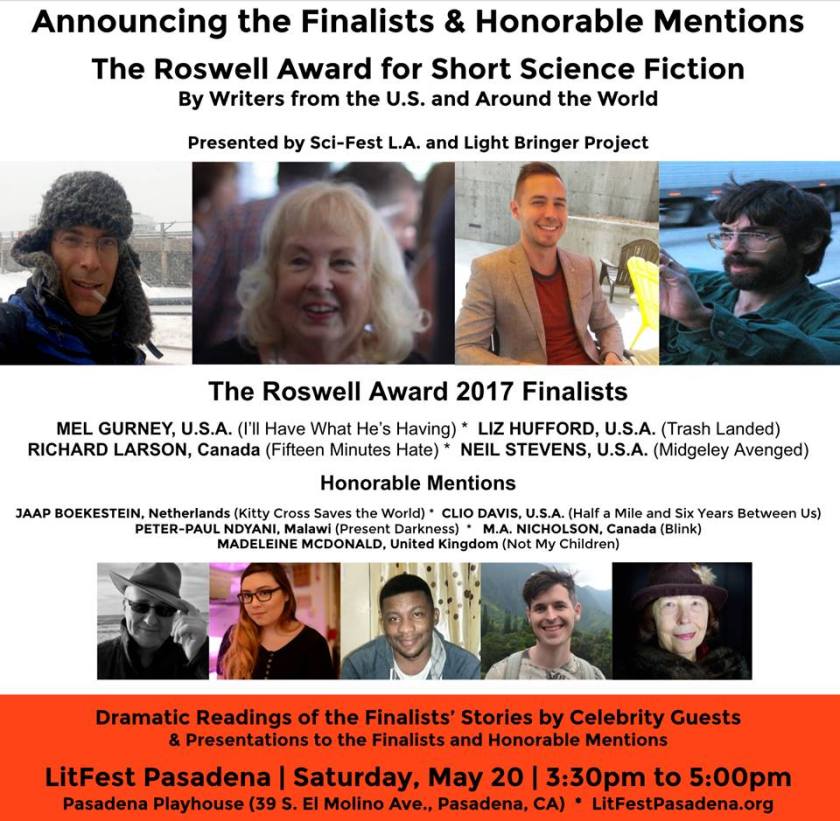 Roswell Award for Short Science Fiction